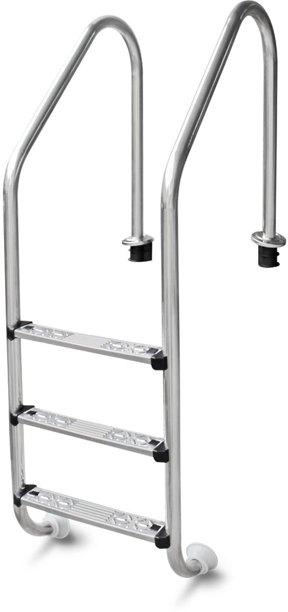 Weau RVS zwembadtrap 3 treden - AISI 304